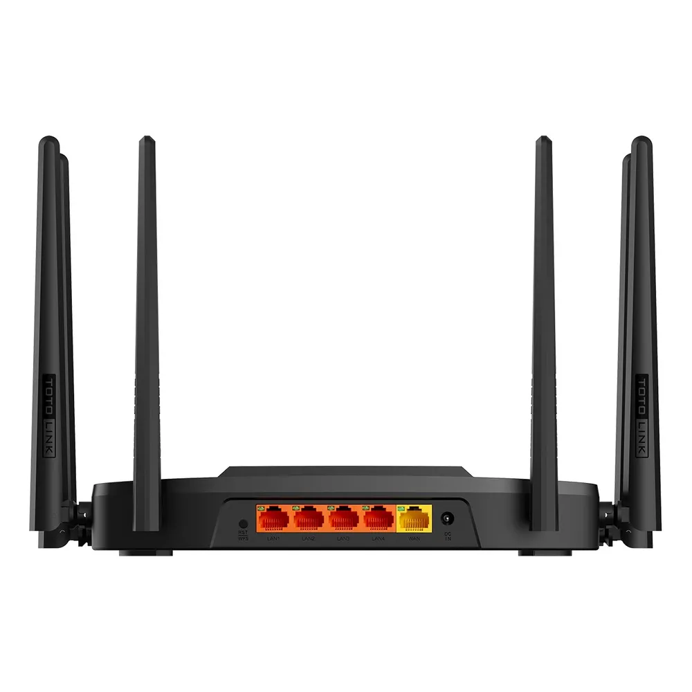 Totolink A7000R | Router WiFi | AC2600, Dual Band, MU-MIMO, 5x RJ45 1000Mb/s Ilość portów WAN1x 10/100/1000BaseTX (RJ45)