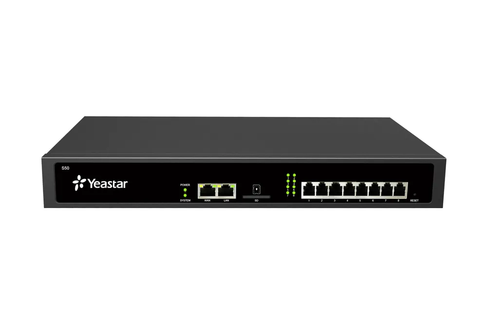 YEASTAR S50 VOIP PBX Typ urządzenia VoIPBramka VoIP