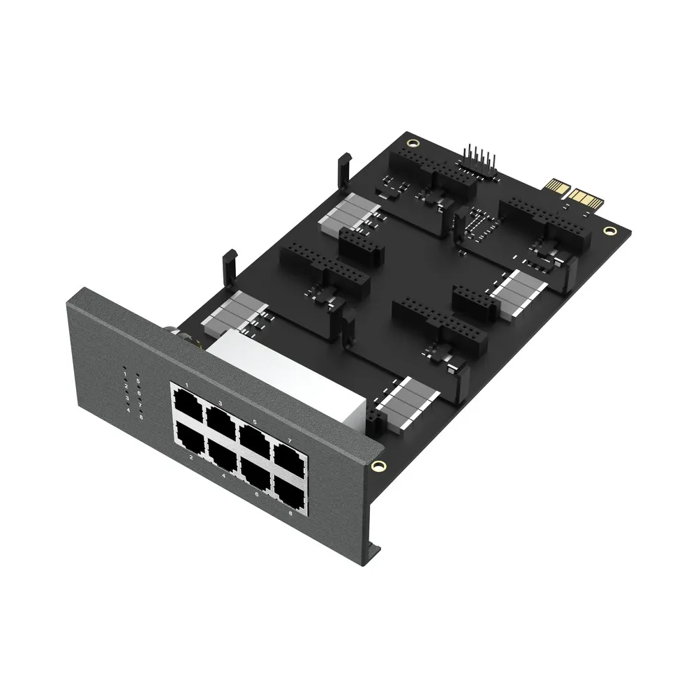 YEASTAR EX08 VOIP PBX EXPANSION BOARD Typ urządzenia VoIPKarta rozszerzeń VoIP