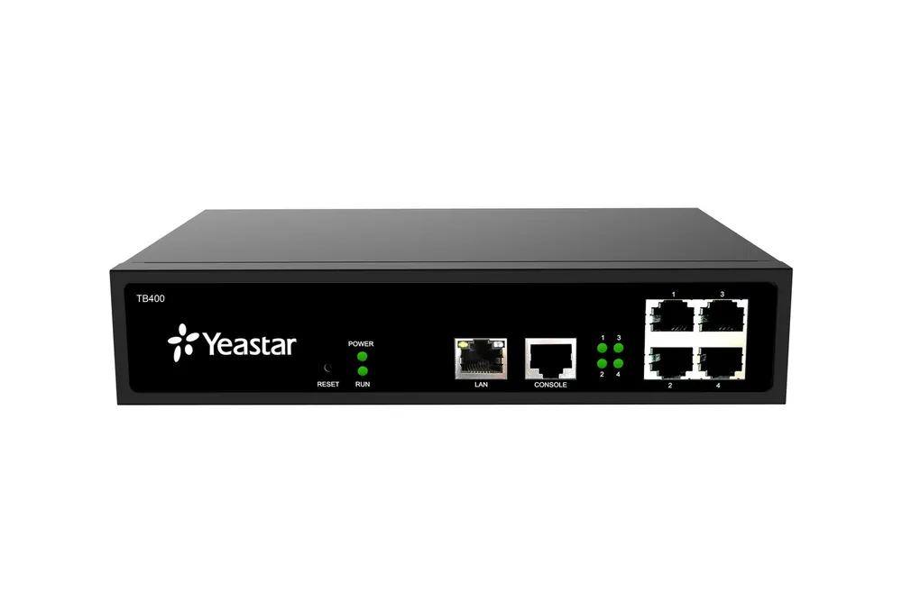 YEASTAR TB400 VOIP BRI GATEWAY Typ urządzenia VoIPBramka VoIP