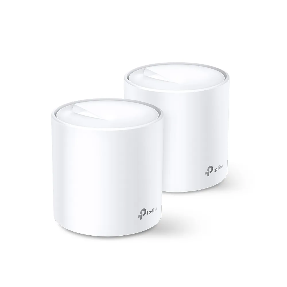 TP-Link Deco X20 2-Pack | Mesh System | AX1800, Dual Band, OFDMA, MU-MIMO, 2x RJ45 1000Mb/s Częstotliwość pracyDual Band (2.4GHz, 5GHz)