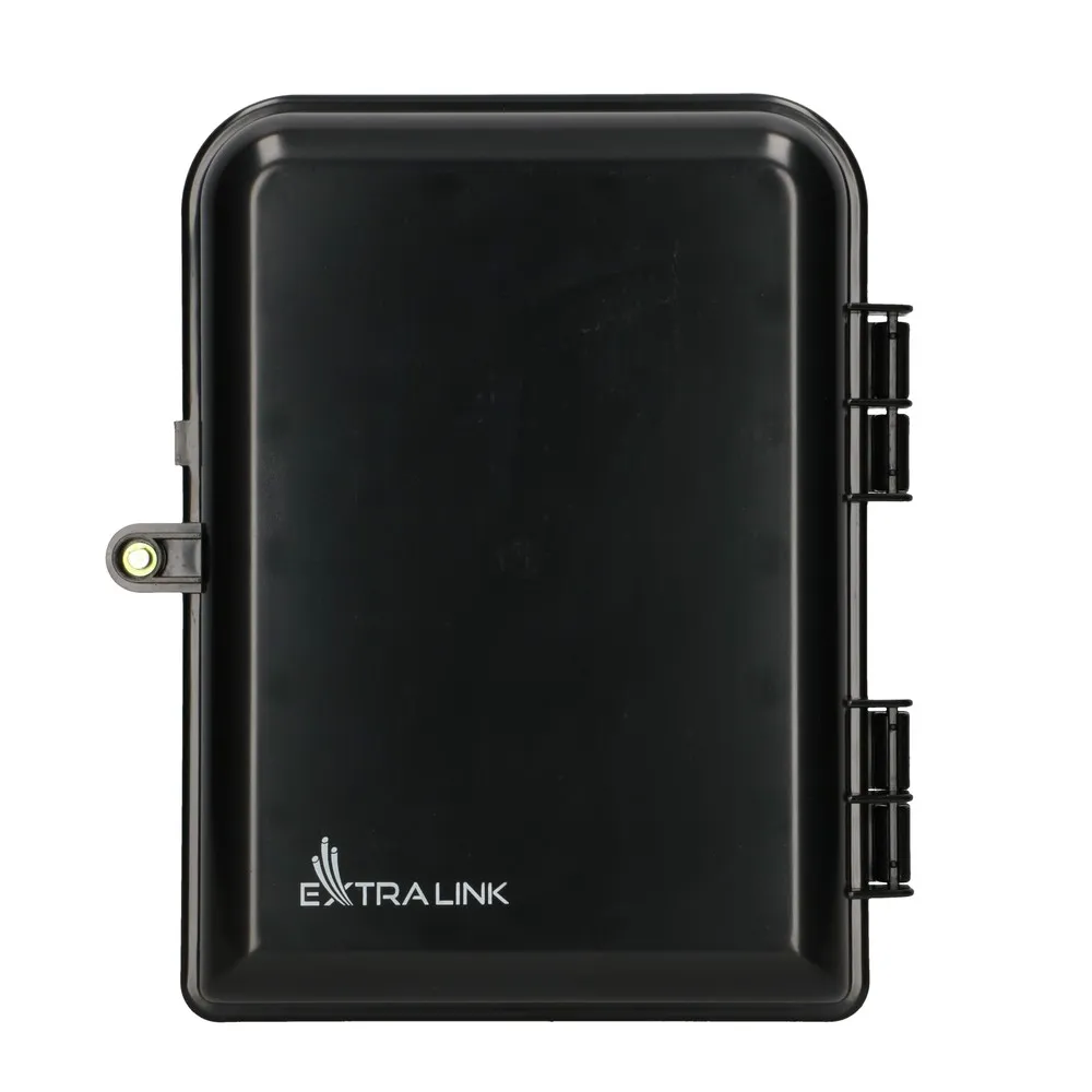 Extralink Eliza | Caja de fibra óptica | 16 core, negro Max. liczba spawów16 Core