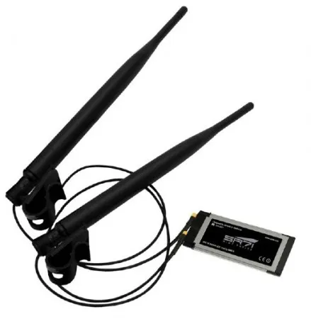 Ubiquiti SR71-X | Tarjeta de red | mini PCI, 2,4GHz, 5GHz Standardy sieci bezprzewodowejIEEE 802.11n