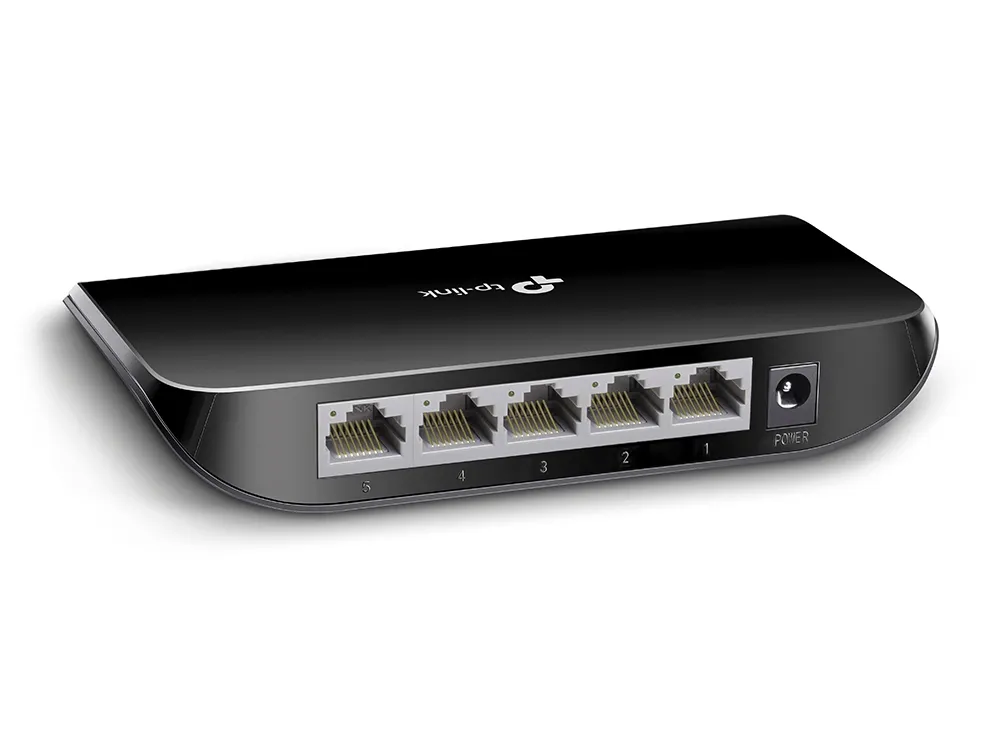 TP-Link TL-SG1005D | Switch | 5x RJ45 1000Mb/s, Desktop Typ obudowyTworzywo sztuczne