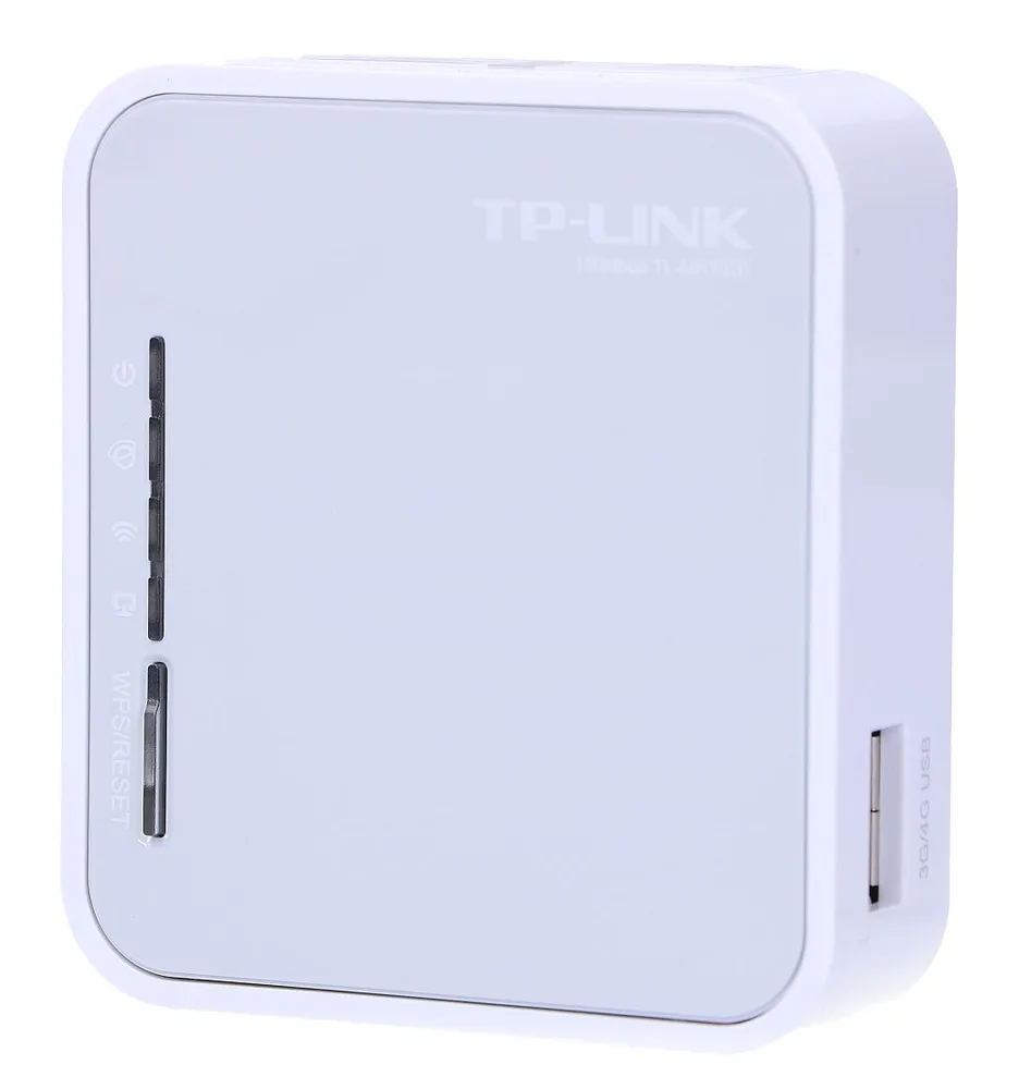 TP-Link TL-MR3020 | Router WiFi | 3G/4G, N150, 1x RJ45 100Mb/s, 1x USB Maksymalna prędkość transmisji bezprzewodowej150 Mb/s