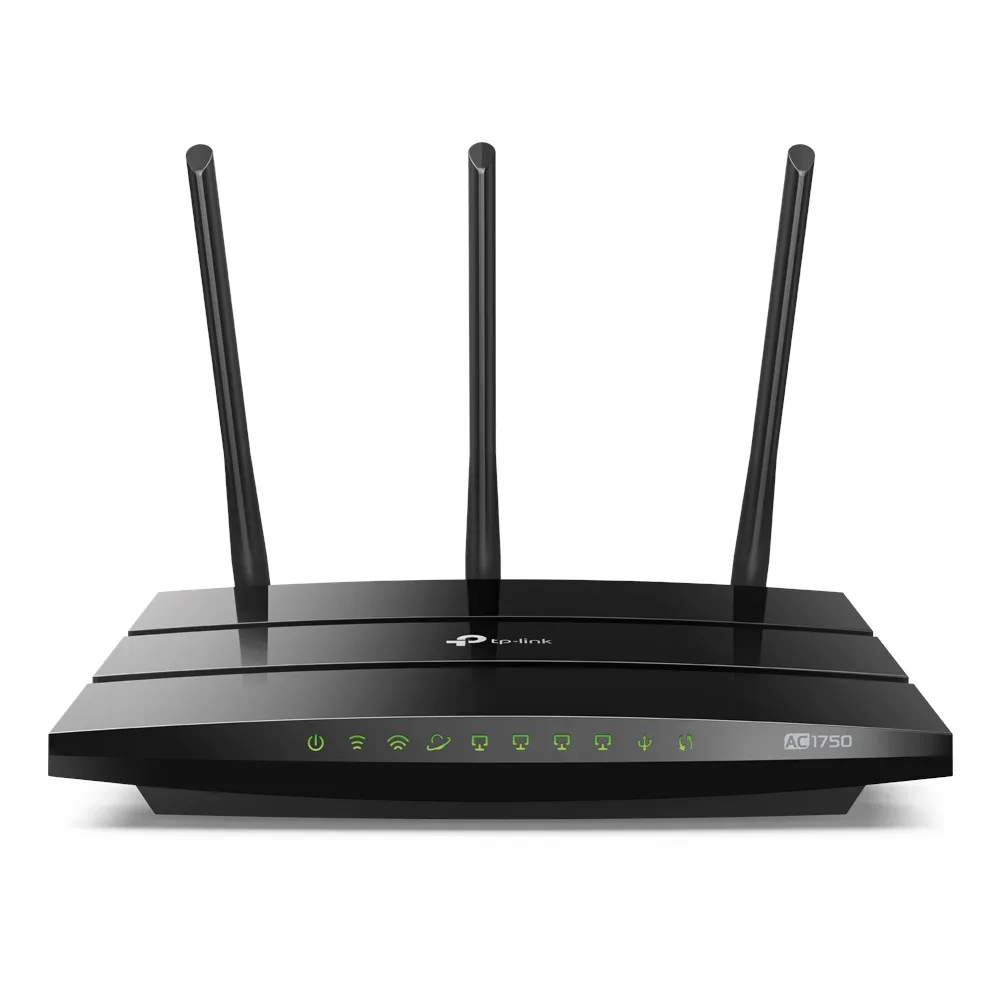 TP-Link Archer C7 | Router WiFi | AC1750, Dual Band, 5x RJ45 1000Mb/s, 1x USB Częstotliwość pracyDual Band (2.4GHz, 5GHz)