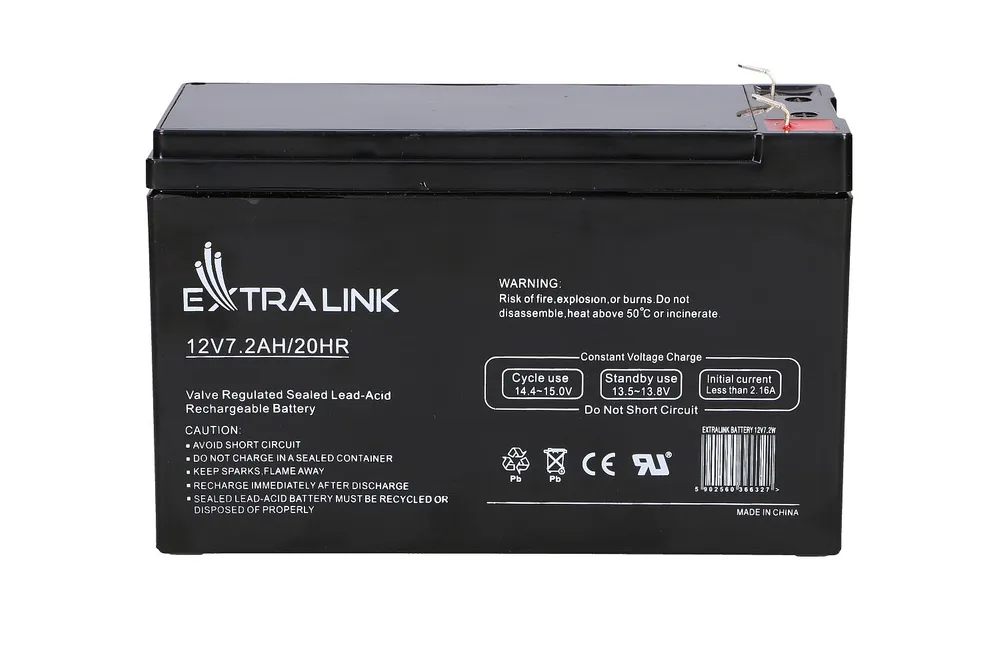 Extralink AGM 12V 7,2Ah 7Ah | Baterie | bezúdržbová 5