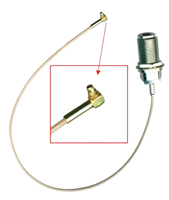 MikroTik ACMMCX | Pigtail RF | MMCX/N-TYPE Female, 360mm DługośćOd 21cm do 50cm