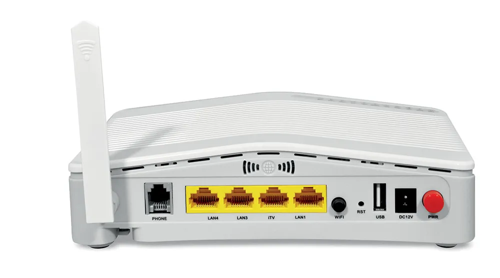 Extralink EPON 1GE/3FE WiFi VoIP | ONT | 2,4GHz, 1x EPON, 1x RJ45 1000Mb/s, 3x RJ45 100Mb/s, 1x RJ11