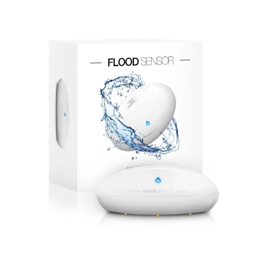 Fibaro FGFS-001 ZW5 | Flood sensor | with temperature sensor