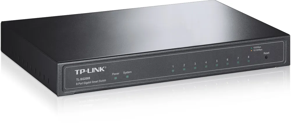 TP-Link T1500G-8T (TL-SG2008) | Switch | 8x RJ45 1000Mb/s, Gestionado