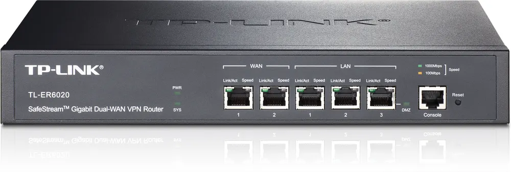 TP-Link TL-ER6020 | Router | 5x RJ45 1000Mb/s, VPN SafeStream