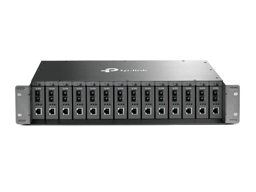 TP-Link TL-MC1400 | Chasis para montar en rack | 14-Slot