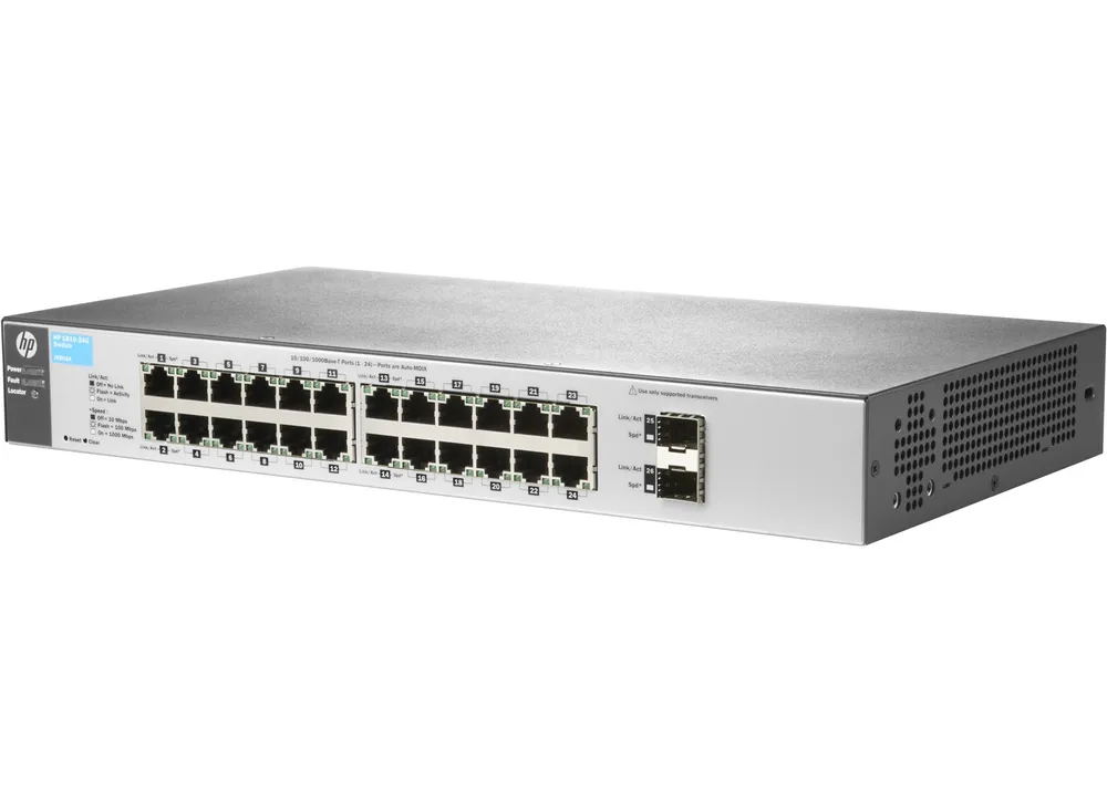 HP 1810-24G V2 | Switch | 24x RJ45 1000Mb/s, 2x SFP (J9803A)