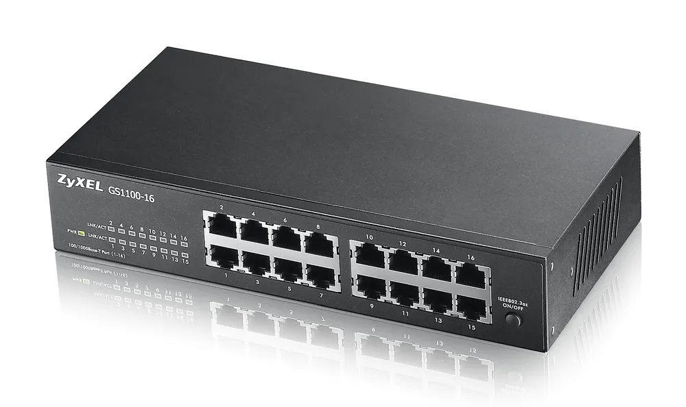 Zyxel GS1100-16 | Switch | 16x RJ45 1000Mb/s, no gestionado