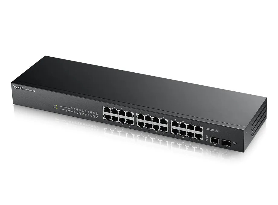 Zyxel GS1900-24 | Switch | 24x RJ45 1000Mb/s, 2x SFP, gestionado