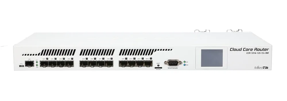MikroTik CCR1016-12S-1S+ | Router | 12x SFP, 1x SFP+, 1x USB