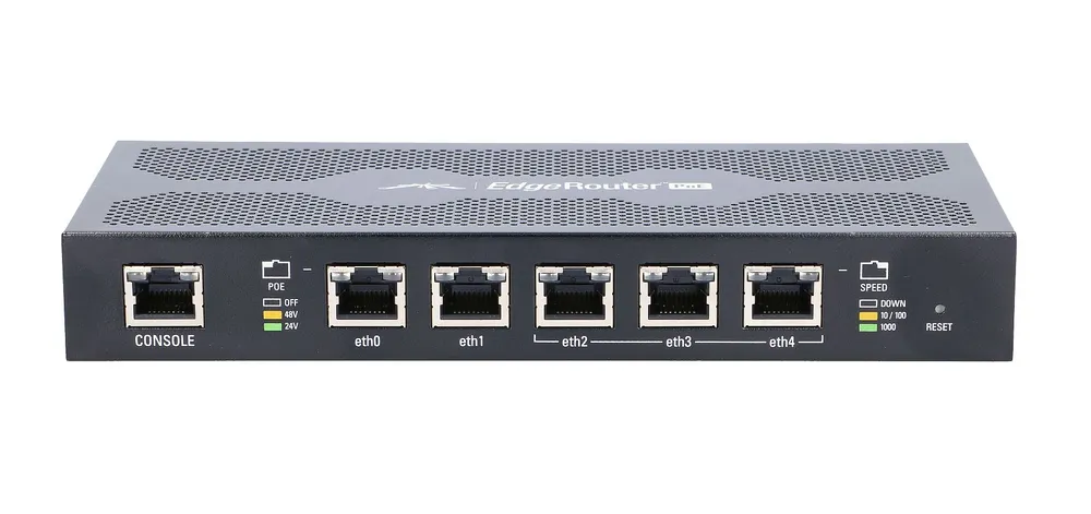 Ubiquiti ERPOE-5 | Router | EdgeMAX EdgeRouter, 5x RJ45 1000Mb/s