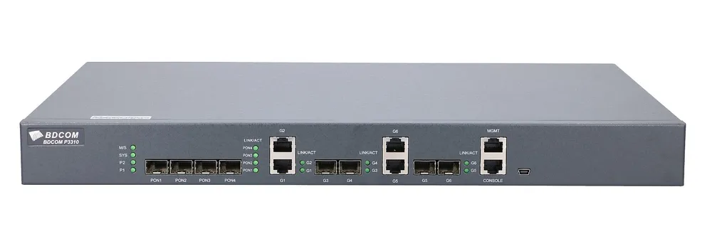 BDCOM P3310 | OLT | EPON, 4GE