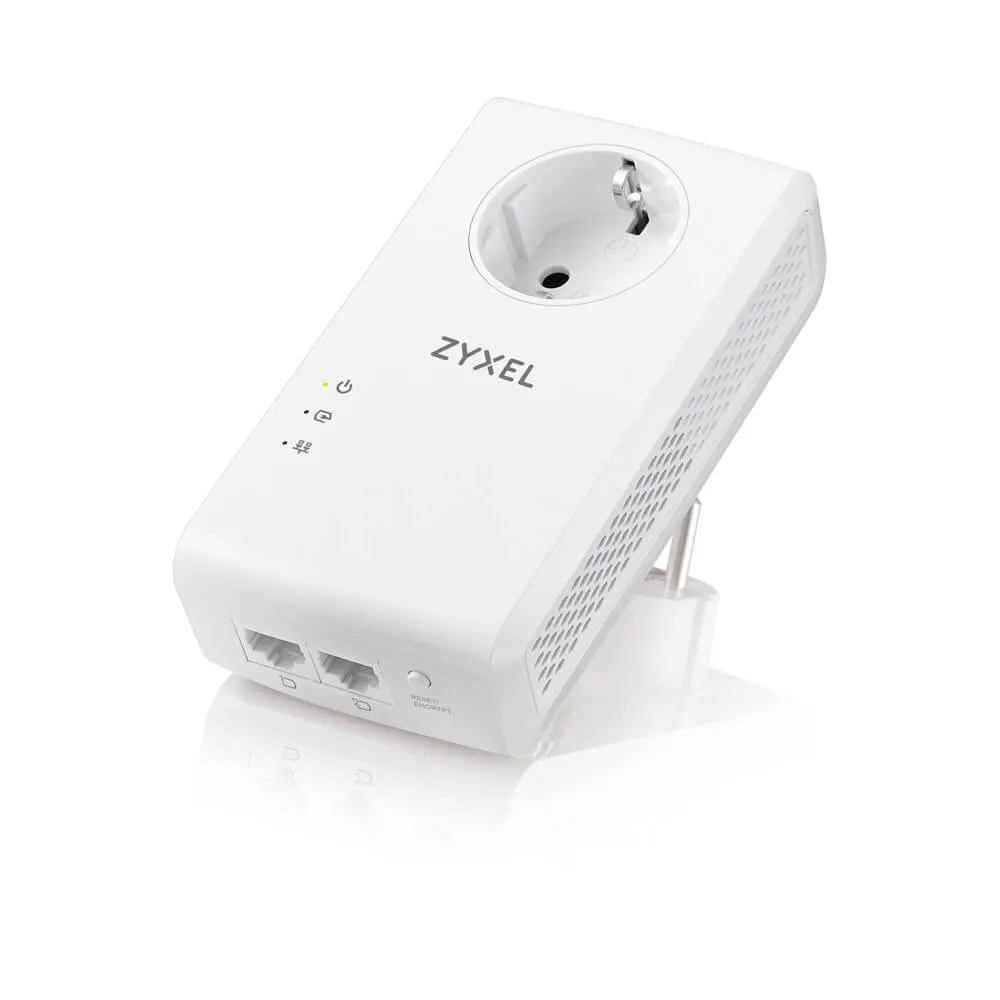 Zyxel PLA5456 Twin Pack | Powerline | 2x RJ45 1000Mb/s, 1x Power socket