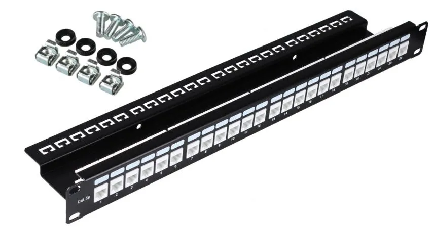 GETFORT PATCH PANEL UTP CAT.5E 24 PORTS V2