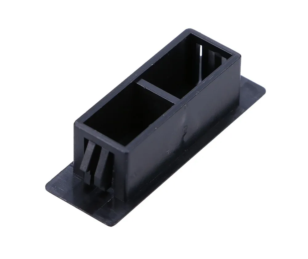 Extralink | Kappe | für Patchfelder, Schwarz, SC Duplex