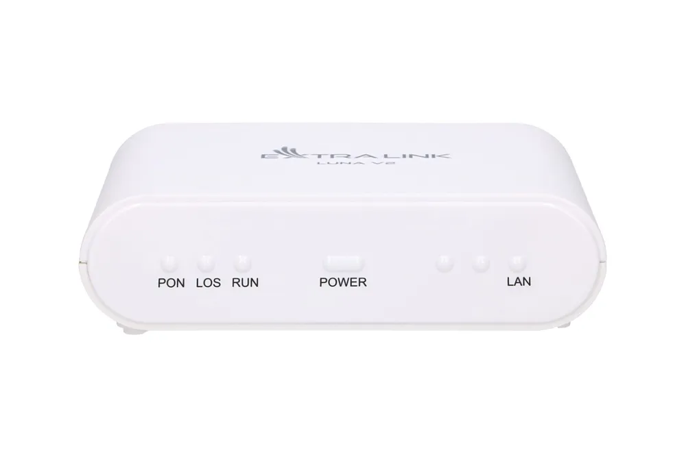 Extralink Luna V2 | ONT | 1x EPON, 1x RJ45 1000Mb/s, Chipset ZTE, routing/NAT