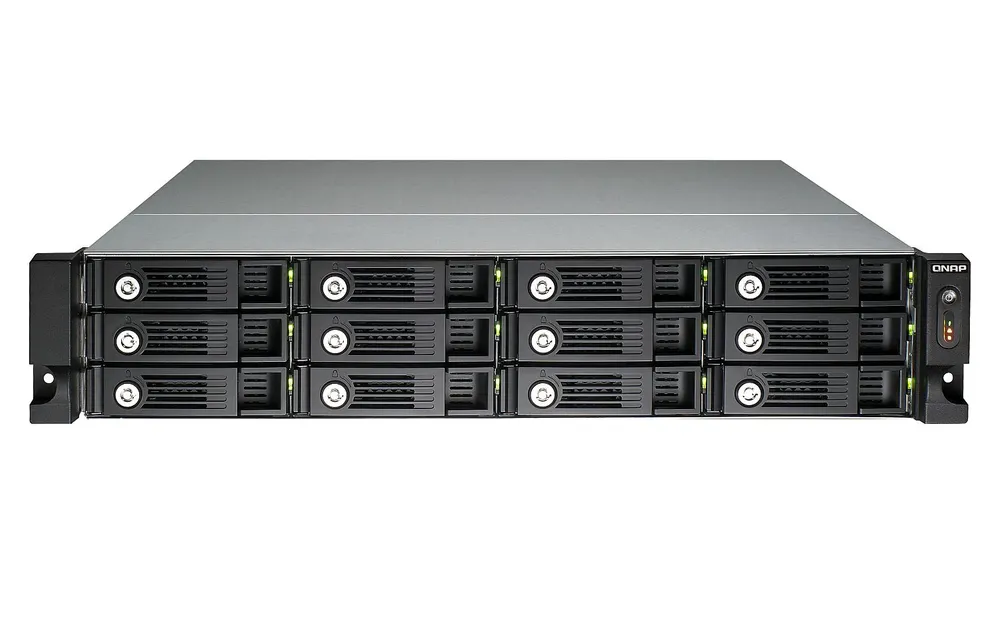 TS-1253U-RP | Server NAS | SATA 6Gbps, 4x Gigabit LAN, max. 12x HDD/SSD, 2U rack
