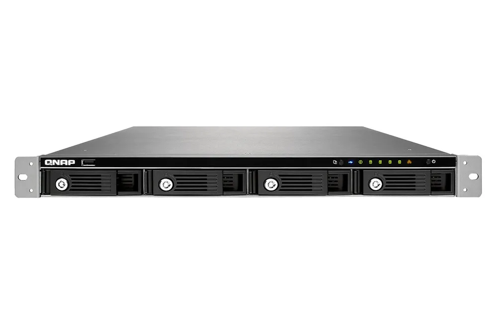 TS-453U-RP | Server NAS | SATA 6Gbps, 4x Gbe LAN, 5x USB, max. 4x HDD/SSD, 1U rack