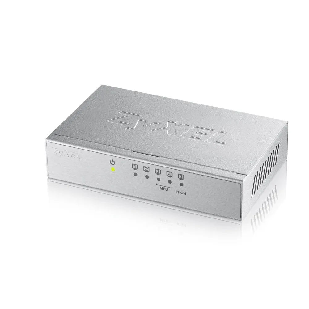 Zyxel GS-105B V3 | Switch | 5x RJ45 1000Mb/s, kovový kryt, Neřízený