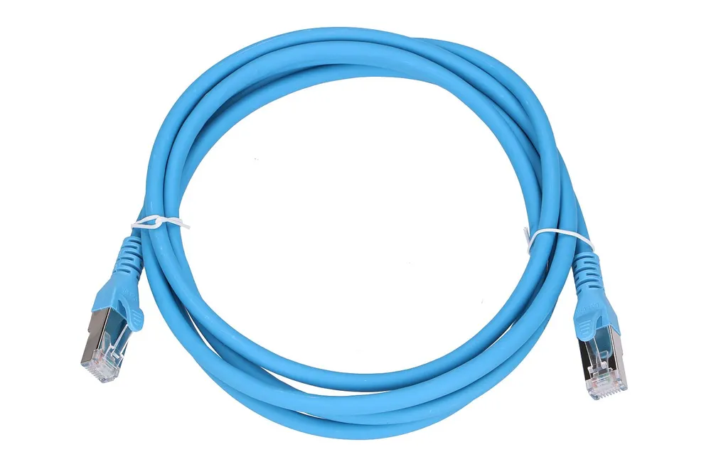 Extralink Kat.6A S/FTP 2m | Patchcord LAN | Síťový kabel z měděného krouceného páru10Gbit/s