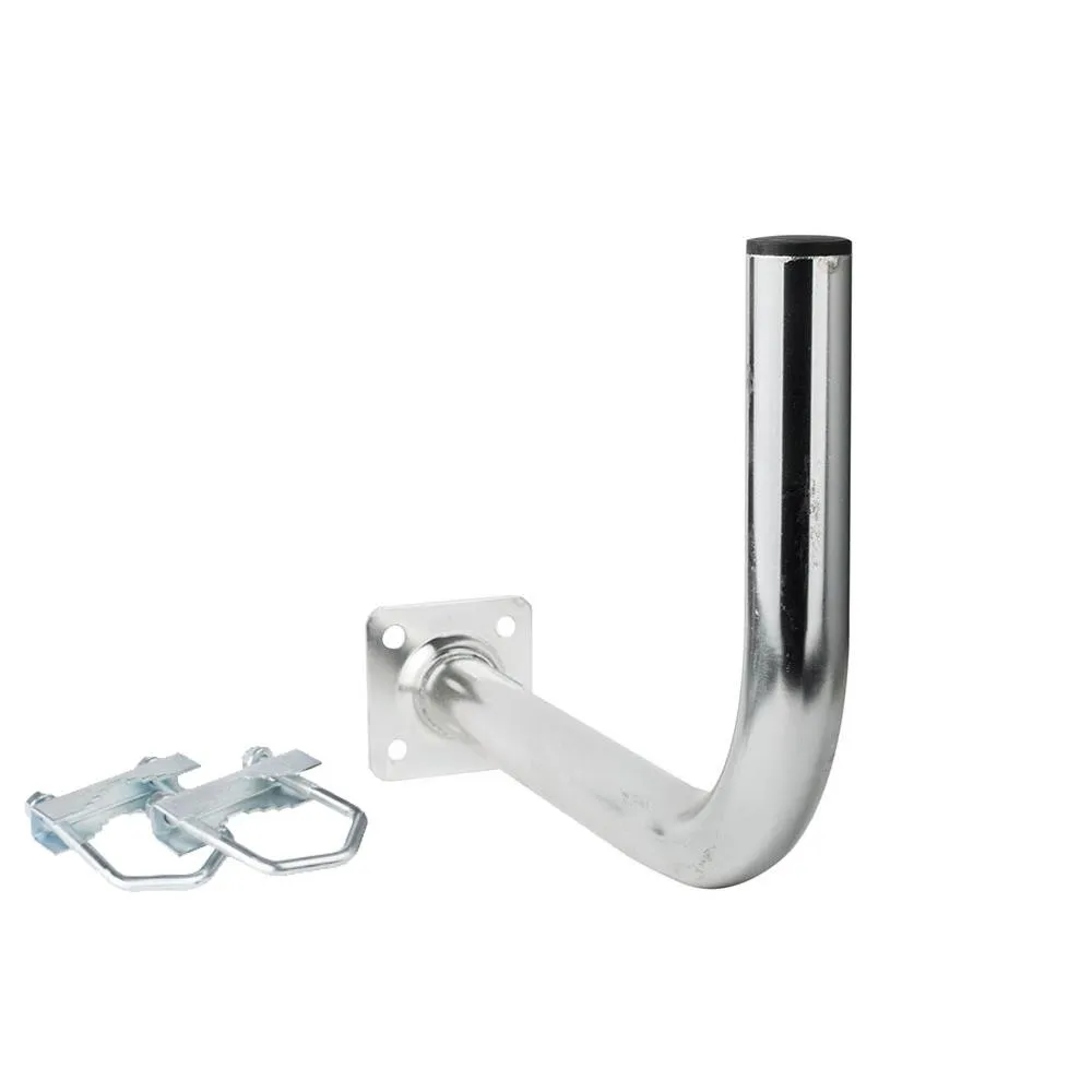 Extralink L400 | Soporte de balcón | 400mm, con cibantes M8, Acero galvanizado