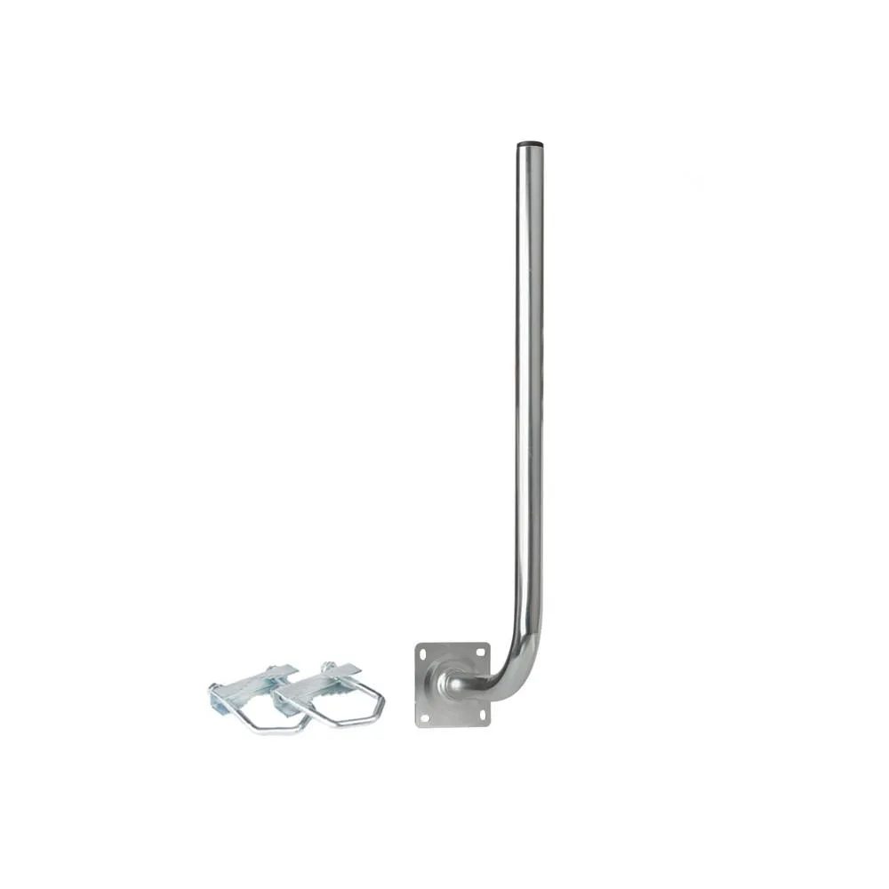 Extralink L250x750 | Soporte de balcón | 250x750mm, con cibantes M8, Acero galvanizado