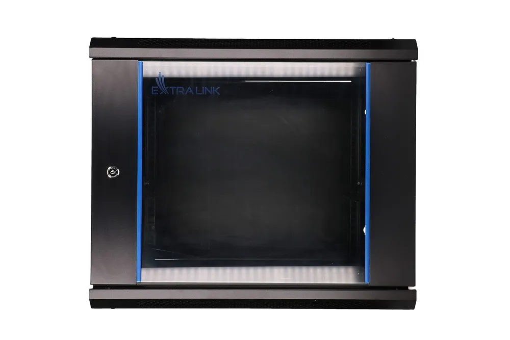 Extralink 9U 600x450 Negro | Armario rackmount | montaje en la pared