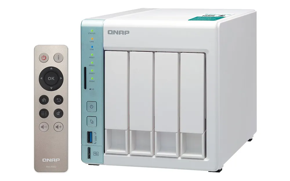 TS-451A-2G | Servidor NAS | SATA 6Gbps, 2x Gbe LAN, 3x USB, máximo. 4x HDD/SSD