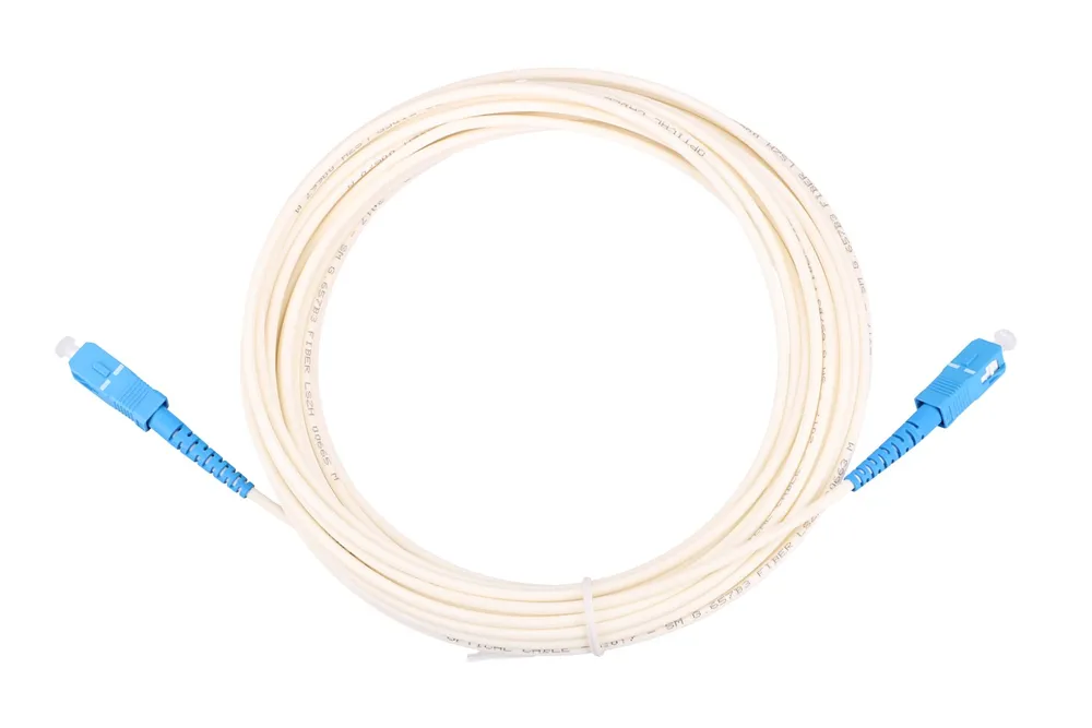 Extralink SC/UPC-SC/UPC | Patchcord | LSZH, Monomodo, Simplex, G.657B3, 3mm, Easy Flex, 3m