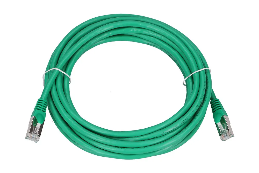 Extralink Kat.6 FTP 5m | LAN Patchcord | Cable de cobre de par trenzado, 1Gbps