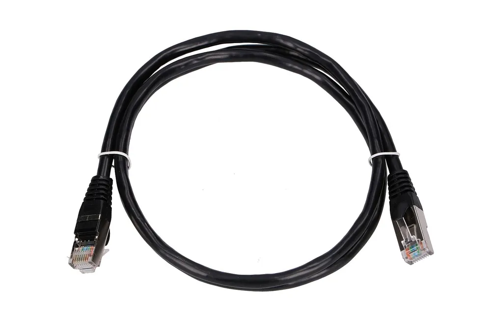 Extralink Kat.5e FTP 1m | Patchcord LAN | Měděný síťový kabel s krouceným párem