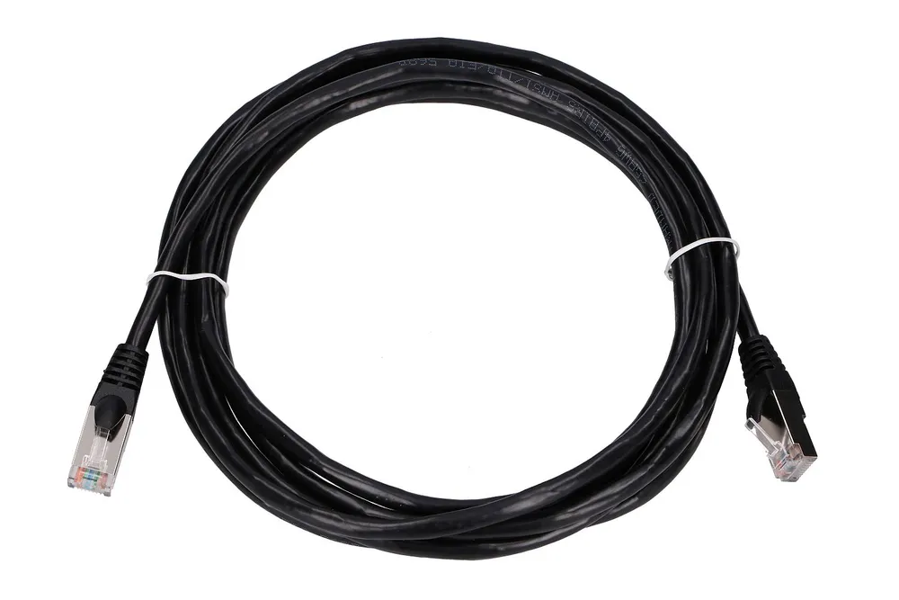 Extralink Kat.5e FTP 3m | Patchcord LAN | Měděný síťový kabel s krouceným párem