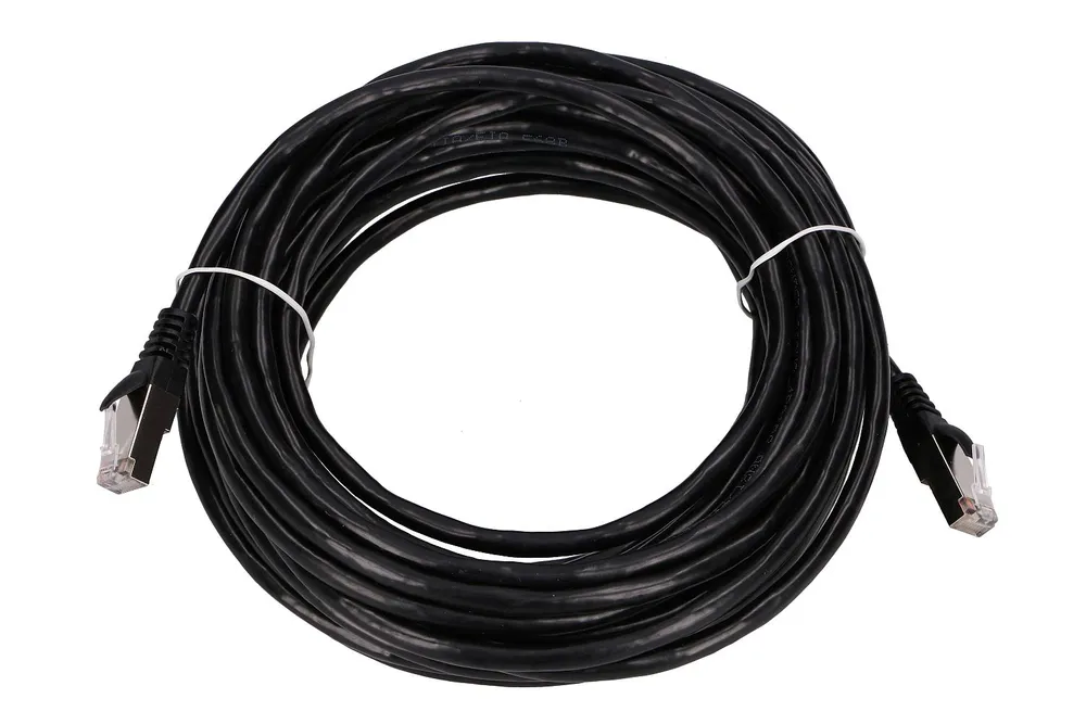 Extralink Kat.5e FTP 10m | Patchcord LAN | Síťový kabel z měděného krouceného páru