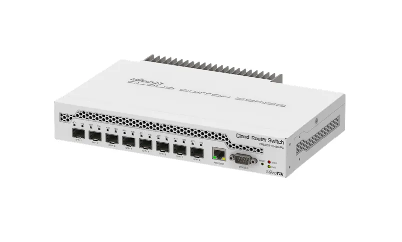 MikroTik CRS309-1G-8S+PC | Switch | 1x RJ45 1000Mb/s, 8x SFP+