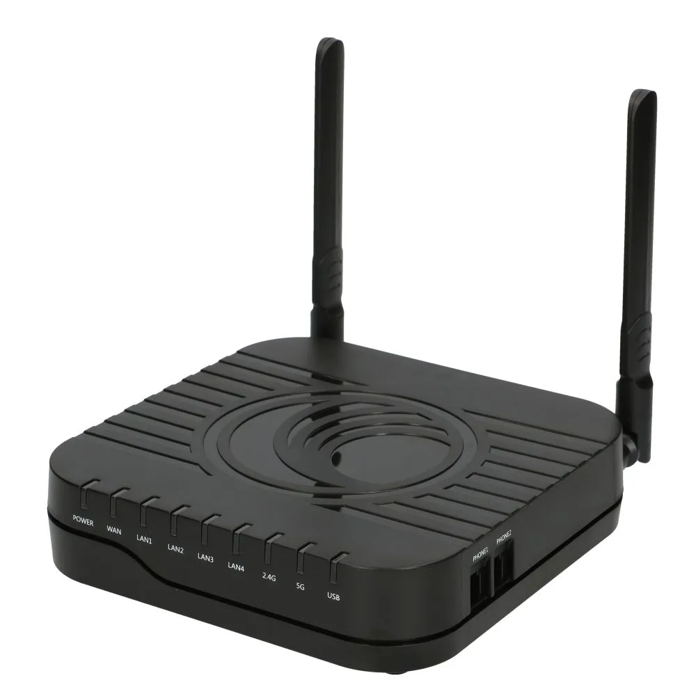 Cambium CNPILOT R201P | Router WiFi | VoIP Gateway, AC Dual Band, 4x RJ45 1000Mb/s, 2x RJ11, wyjście PoE