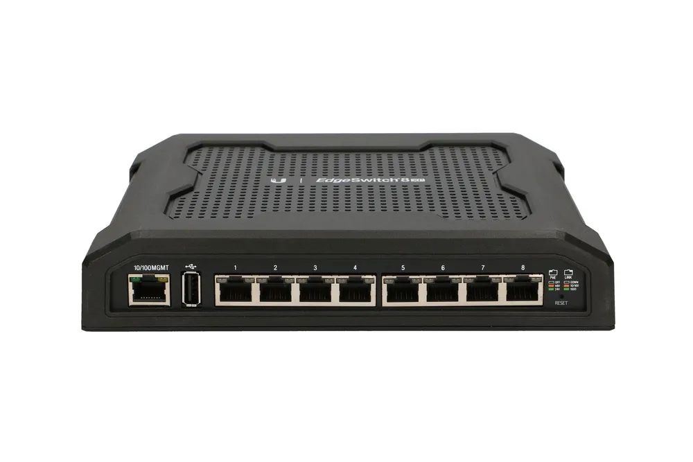 Ubiquiti ES-8XP | Switch | EdgeSwitch, 8x RJ45 1000Mb/s PoE, 150W