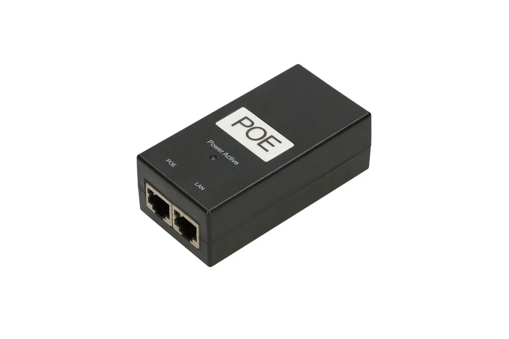Extralink POE-48-24W | PoE Fuente de alimentación | 48V, 0.5A, 24W, AC cable incluido