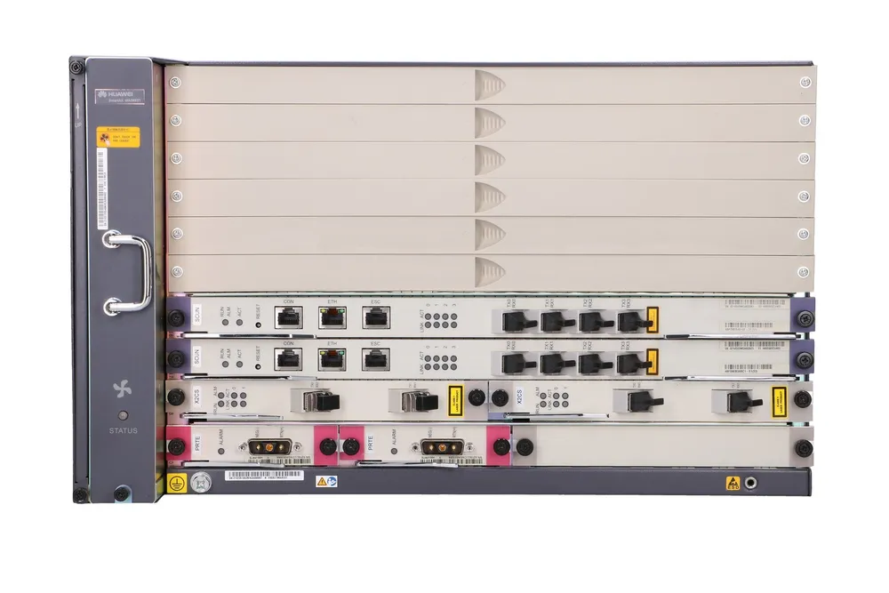 Huawei MA5683T | OLT | 2x X2CS, 2x SCUN, 2x PRTE, sin tarjeta PON