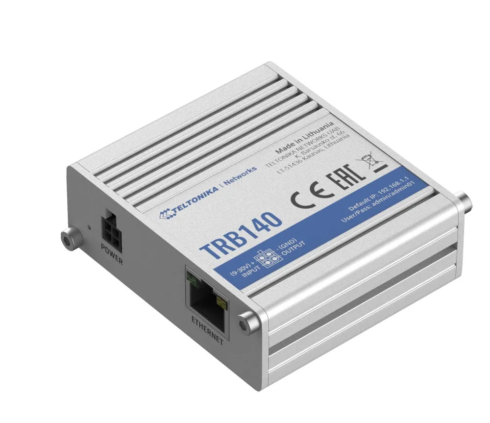 Teltonika TRB140 | Router industrial, IoT LTE gateway | Cat 4, LTE Gateway