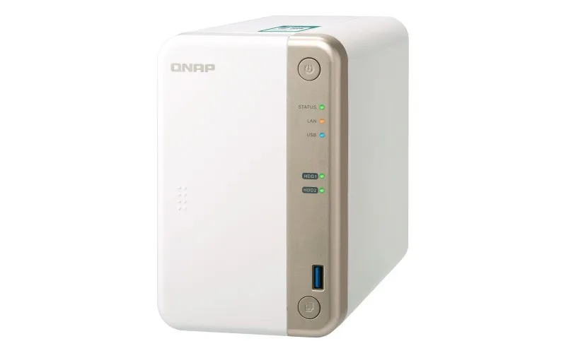 TS-251B-2G | Servidor NAS | SATA 6Gbps, 1x Gbe LAN, 5x USB, máximo. 2x HDD/SSD