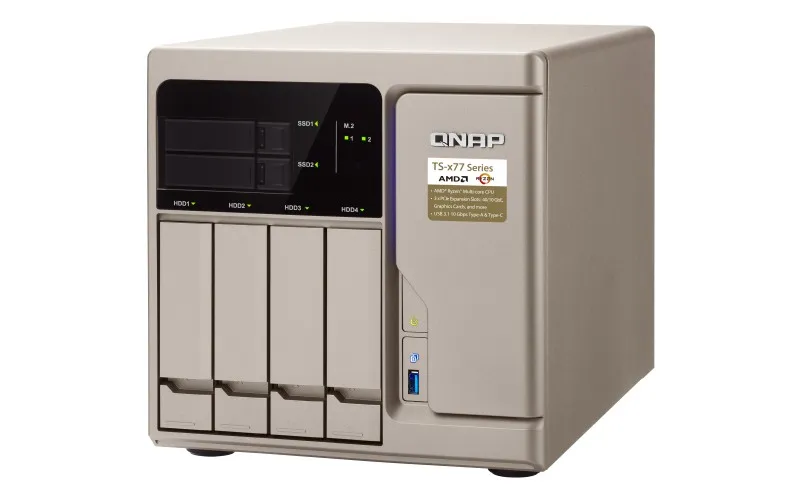 TS-677-1600-8G | Servidor NAS | SATA 6Gbps, 4x Gbe LAN, 8x USB, máximo. 6x HDD/SSD