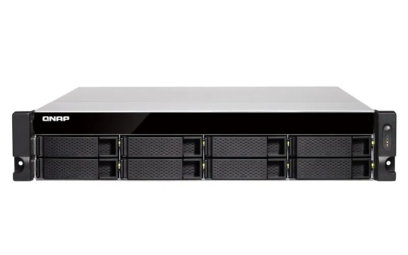TS-877XU-RP-2600-8G | Servidor NAS | SATA 6 Gbps, 2x Gbe LAN, 2x SFP +, 6x USB, máx. 8x HDD / SSD, rack 2U