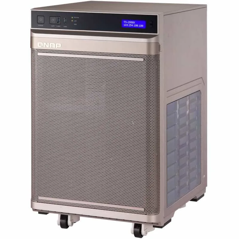 TS-2888X-W2145-256G | Servidor NAS | SATA 6Gbps, 4x Gbe LAN, 2x 10Gbe LAN, max. 28x HDD/SSD